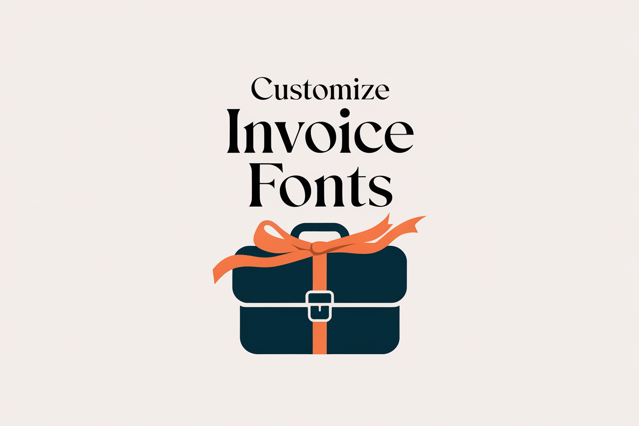 How to Customize Invoice Fonts: 24+ Options Explained